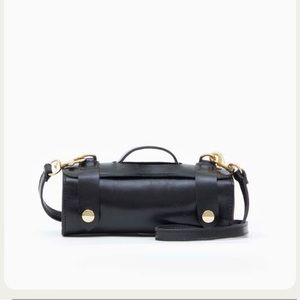 NEW Clare V. Mini Petite Voyage Crossbody Bag Black Satchel